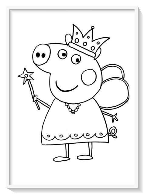 Los más lindos dibujos de PEPPA PIG para colorear y pintar a todo color