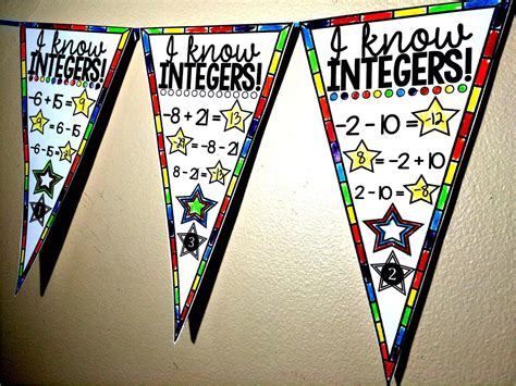 Scaffolded Math And Science Math Pennants