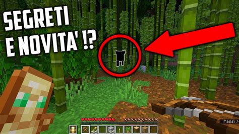 NUOVI SEGRETI SPAVENTOSI DELLA 1 14 DI MINECRAFT YouTube