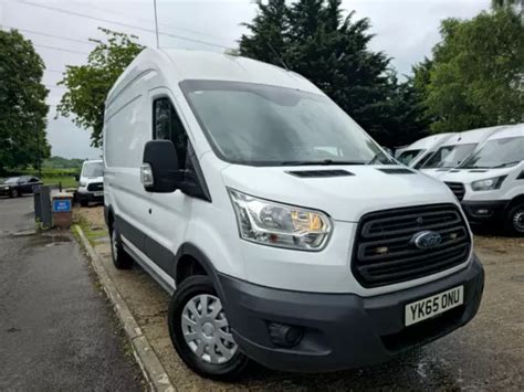 2015 65 Ford Transit 2 2 Tdci 350 Rwd L2 H3 Mwb High Roof No Vat £