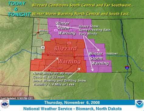 LIFE IN THE VAST LANE: North Dakota Blizzard