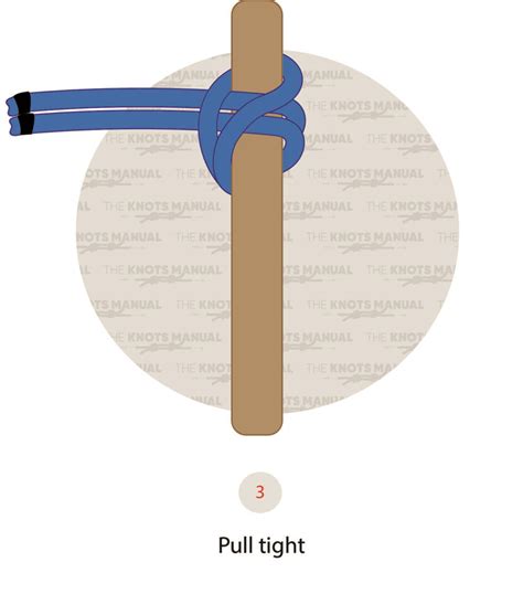 How To Tie A Pile Hitch Knot Illustrated Guide