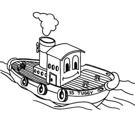 Coloriage Bateau Gratuit Imprimer