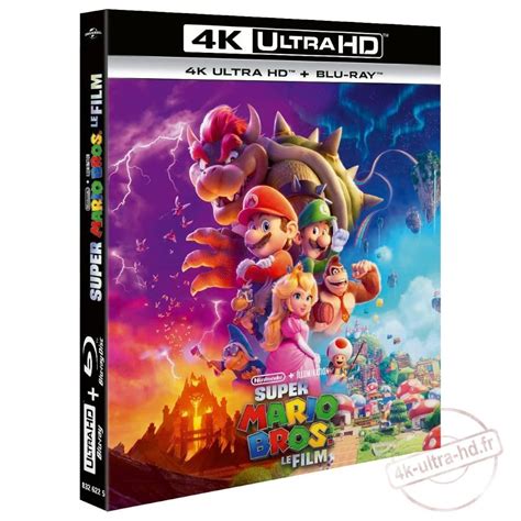 Super Mario Bros Le Film En Blu Ray 4k Uhd 2023