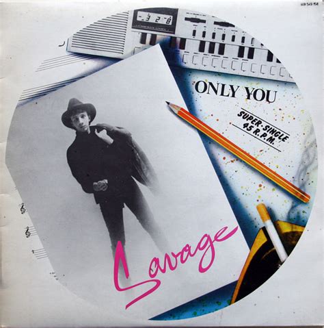 Savage – Only You (1985, Vinyl) - Discogs