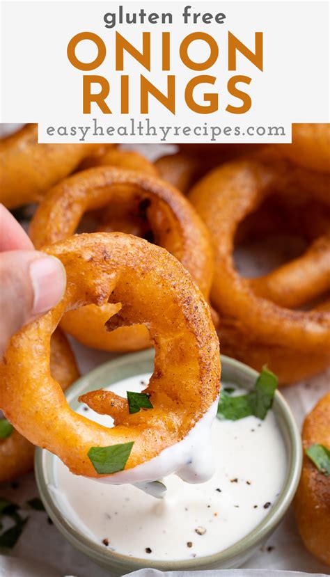 Gluten Free Onion Rings Easy Healthy Recipes