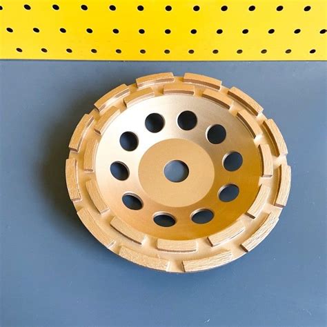 230mm 9 Inch Diamond Cup Wheel Double Row Cup Wheel For Stone Hard