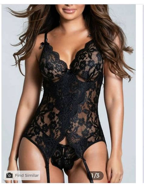 Black Lingerie Open Lingerie Uncensored Lingerie Sexywomen Etsy