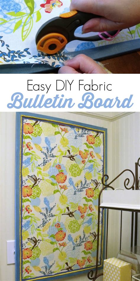 How To Make Fabric Bulletin Boards Atta Girl Says