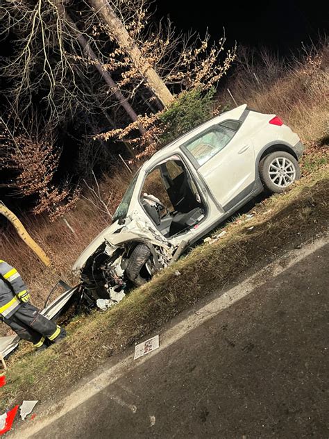 Schwerer Verkehrsunfall Am Auf Der B Feuerwehr Nitscha