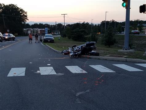 Vehicle Slams Into Motorcycle Injuring Operator And Passenger