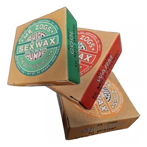 Parafina Sexwax Quick Humps Surf Eco Box Parcelamento Sem Juros