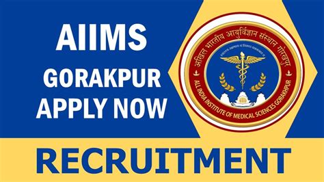 AIIMS Gorakhpur Recruitment 2023 Monthly Salary Upto 56100 Check Post