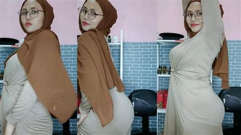 Hijab Style Bunda Keisha Live Sambil Joget Manja Keliatan Cantik Banget