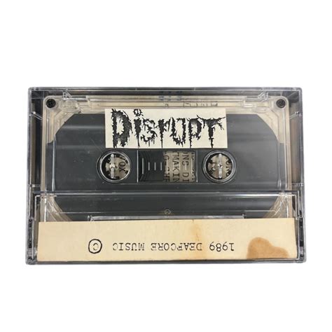 Vintage Disrupt 5 Song Demo Tape Jointcustodydc