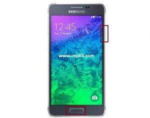 Samsung G850 Galaxy Alpha Ekran Goruntusu Alma Ceplik