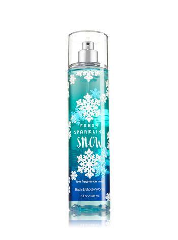 Bath Body Works Fresh Sparkling Snow Fine Fragrance Mist Reviews