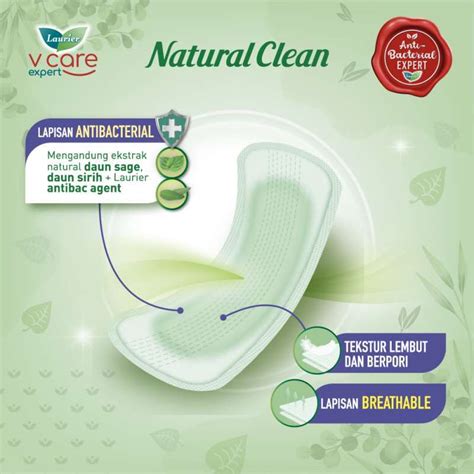 Promo Surabaya Laurier Natural Clean Pantyliner Daun Sirih Anti