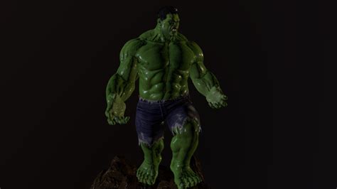 Hulk Realistic 3D Model By Anes Ar Fd5ffff Sketchfab