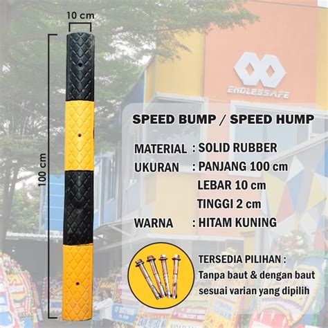 Jual Zsxs Speed Bump Karet Rubber X X Cm Polisi Tidur