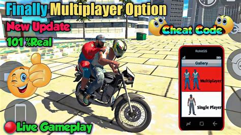 Finally New Update In Indian Bikes Driving 3d Multiplayer Mode Update