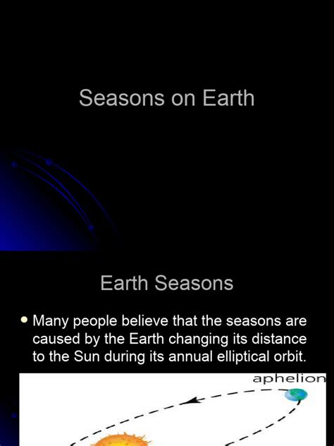 Seasons On Earth | PDF | Earth | Sun