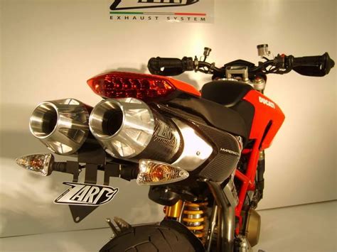 Zard Top Gun Ss Slip Ons Homologated Hypermotard Evo