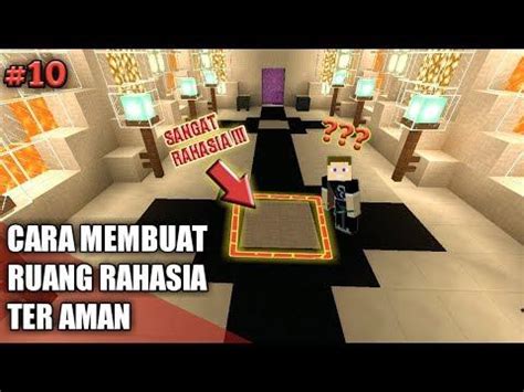 Cara Membuat Rumah Rahasia Di Minecraft Koleksi Gambar