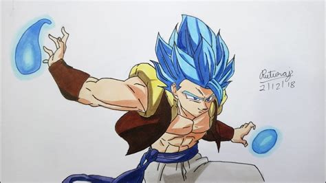 Gogeta And Broly Drawing