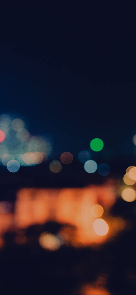 Bokeh City Night Light Iphone X Wallpapers Free Download