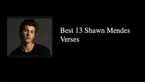 18 Best Shawn Mendes Lyrics For Instagram Captions Nsf News And Magazine