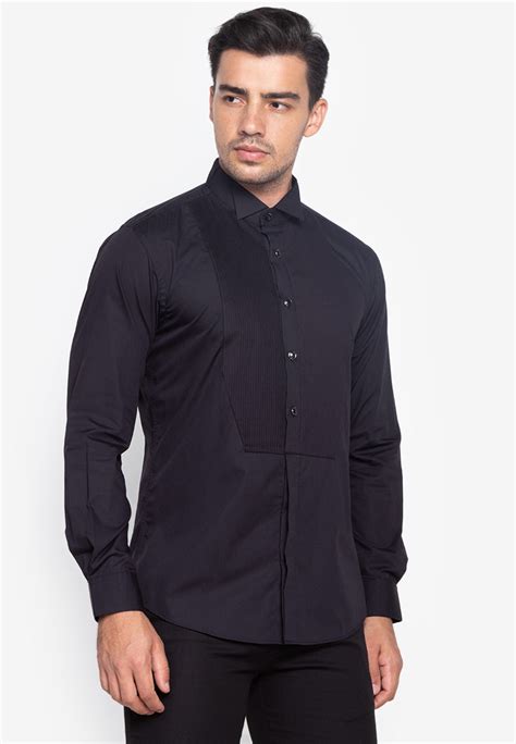 Formal Long Sleeve Tuxedo Shirt Wharton Philippines