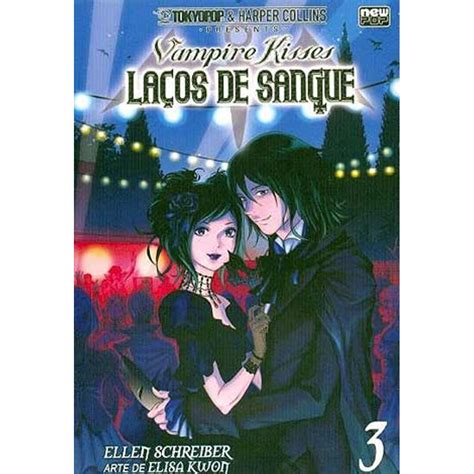 Vampire Kisses 3 Editora Newpop Gibis Quadrinhos Hqs Mangás Rika