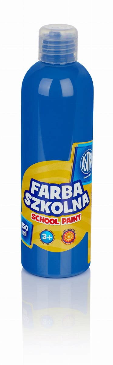 Farba Szkolna Astra 250 Ml Niebieska Ciemna Astra Sklep EMPIK