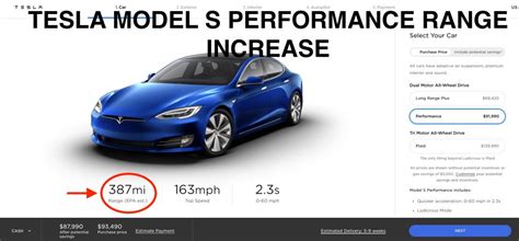 Tesla gives big range increase to Model S Performance - Electrek