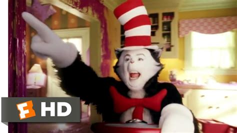 The Cat In The Hat 2003 Cleaning Up The House Scene 1010 Movieclips Youtube