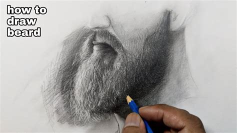 How To Draw Beard For Beginners And Artists Youtube