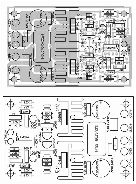 W Class D Amplifier Circuit Mosfet Irfp Irf Electronics