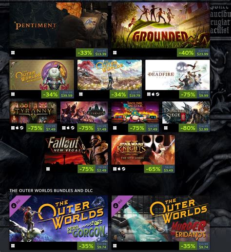 Cheap Ass Gamer On Twitter PCDD Obsidian 20th Anniversary Sale Via