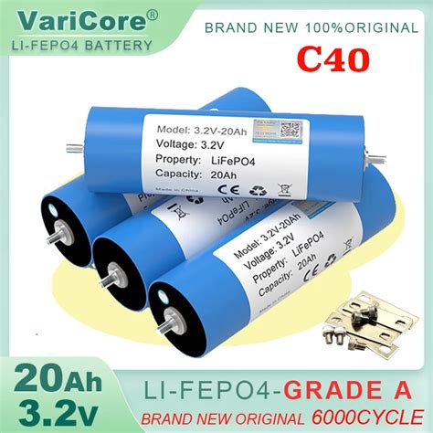 3 2V 20Ah Battery Pack LiFePO4 Phosphate Grade A Cell For 4S 12V 24V