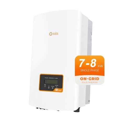 Ginlong Solis Hybrid Solar Inverter Kw Kw On Grid Solar Inverter For