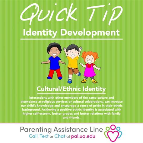 Identity Development - PAL - Parenting Assistance Line