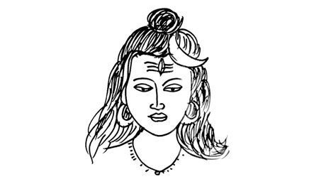 Shiva Drawing For Kids