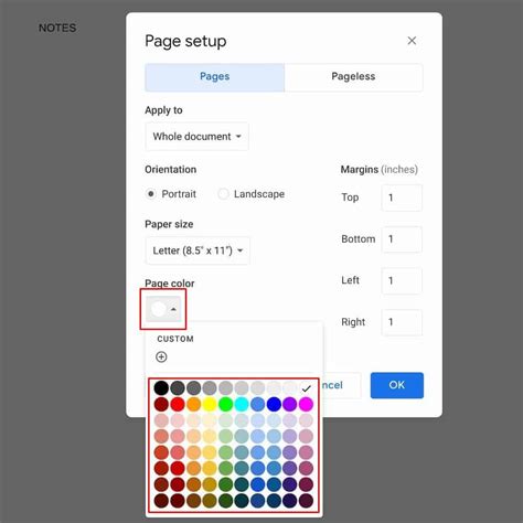 How To Change Background Color On Google Docs Templates Sample Printables