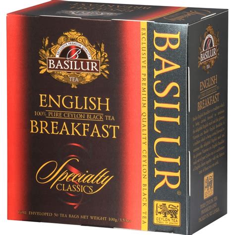 Herbata Czarna BASILUR ENGLISH BREAKFAST 50 Szt 16778472314 Allegro Pl