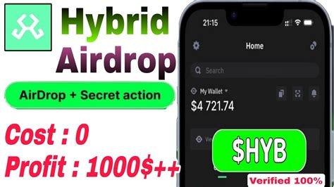 Hybrid Confirmed Airdrop No Investment Earn Airdrop Free