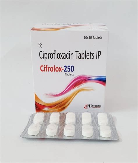 Cifrolox 250 Ciprofloxacin 250 Mg Tablets Rs 270 Box Mcbrex