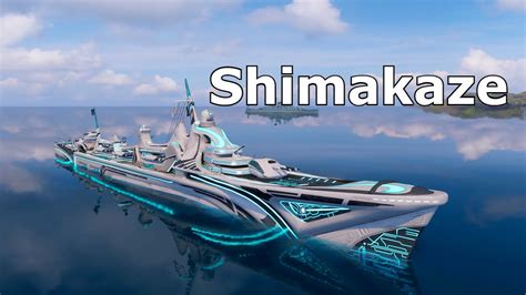 World Of Warships Shimakaze Kills K Damage Youtube