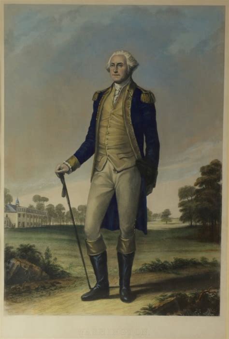 43: George Washington, Portrait Standing Full Length in : Lot 43