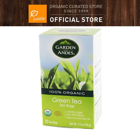 [certified Organic Green Tea From The Andes] Garden Of The Andes Organic Green Tea 20 Tea Bags